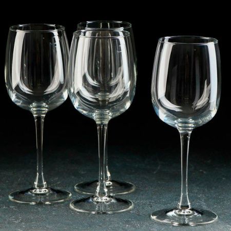 Бокалы для вина набор 4шт 420мл стекло АЛЛЕГРЕСС J8166 (4)