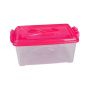 Контейнер для хранения 4,5л прямоугольный с ручками (10)