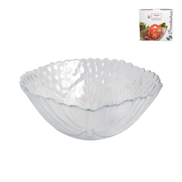 Салатник 23см стекло закал. СУЛТАНА (4)