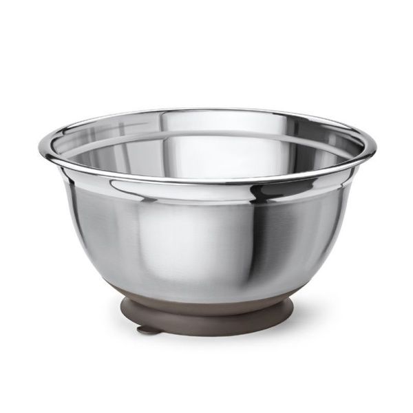 Миска 22см нерж.сталь. на присоске Fix FIX-22 (48)