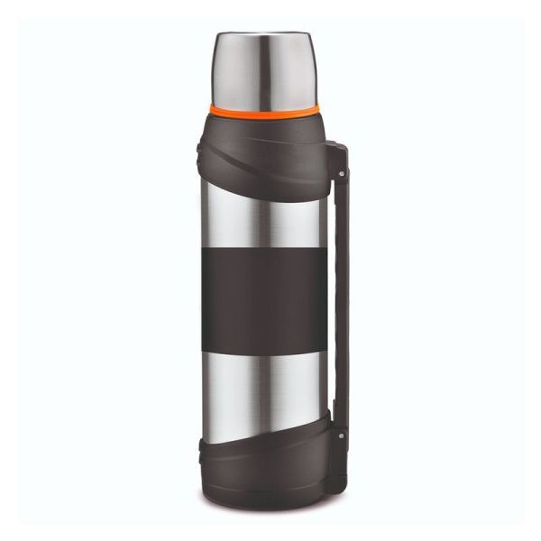 Термос 2,4л нерж.сталь двойные стенки, сито для заваривания LR04-63 (12)