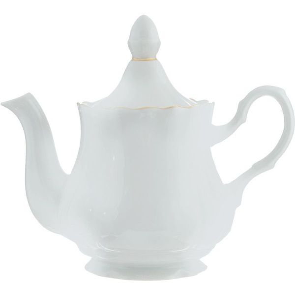 Чайник заварочный 800мл фарфор БЕЛЬЕ Романс (12)