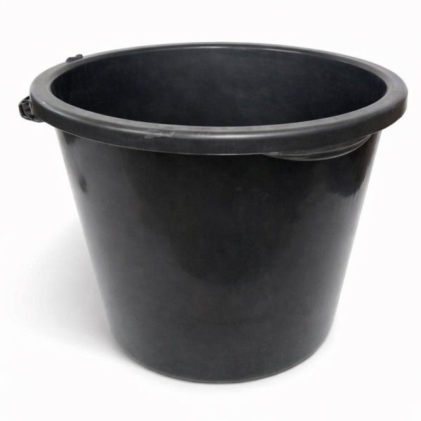 Таз строительный 90л пластик круглый (1)