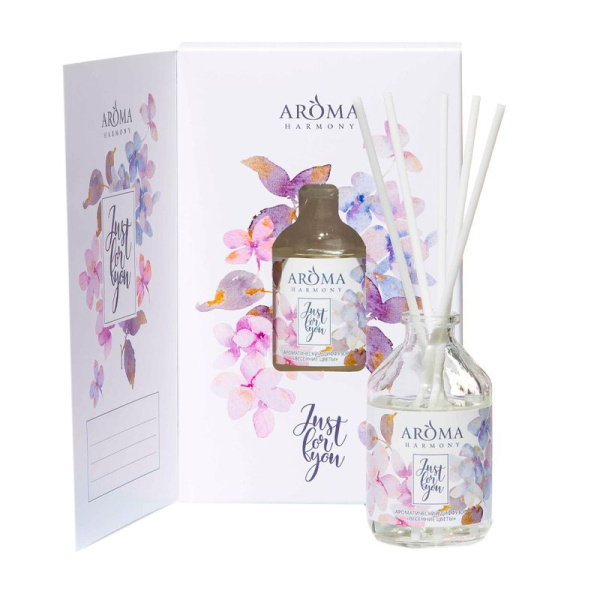 Аромадиффузор-открытка 50мл Aroma Harmony Весенние цветы AH20313 (7)