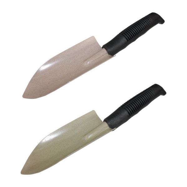 Совок посадочный 18см металл/пластик с ручкой большой 1,2мм порошкоя покраска (20)