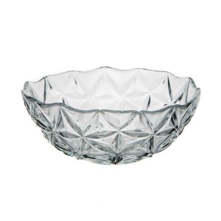 Салатник 130мм стекло ЭСТРЕЛЛА ГРЕЙ (24)