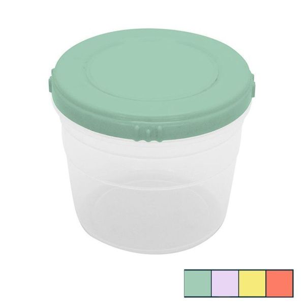 Контейнер пищевой 1л пластик с завинчивающейся крышкой (30)