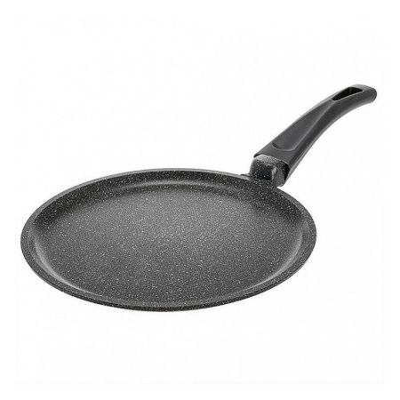 Сковорода блинная 24см алюминий АП ОРИОН ручка soft-touch Мрамор (10)