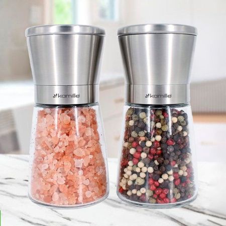 Набор мельниц для перца 2пр 160мл 13,7*6,7см акрил арт.7016 (24)