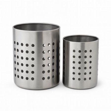 Подставки для столовых приборов набор 2шт (13,5*11/11,5*9,5см) металл JC-18152 (60)