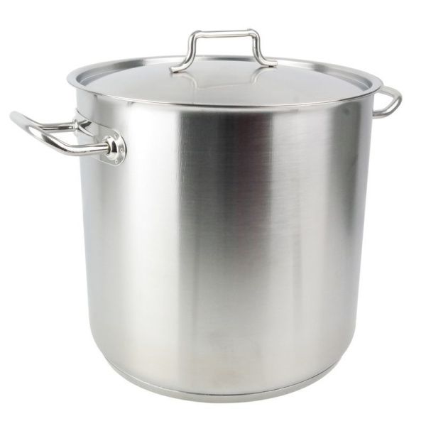 Кастрюля 10,5л нерж.сталь ARIAN JUMBO высокая 24*24см 4HRCLK0824001 (1)