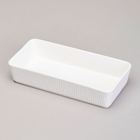 Набор сервировочный 4пр фарфор NATIVE на дер.подставке (8)