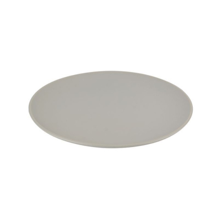 Тарелка мелкая 26,5*26,5*2см керамика Fore me светло-серая Y60-2 (24)