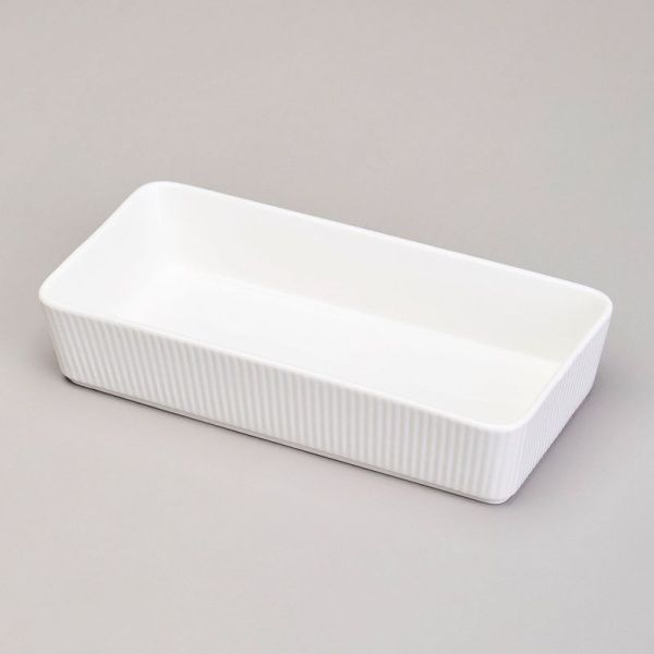 Набор сервировочный 4пр фарфор NATIVE на дер.подставке (8)