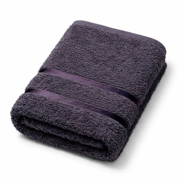 Полотенце махровое 50*80см SPA антрацитовый 400гр