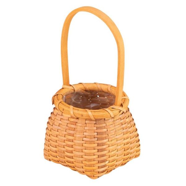 Корзина плетеная секвойя 7,5*8,5/22 B9*9см медовый (112)