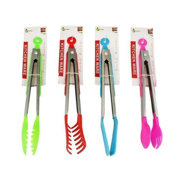 Щипцы кулинарные 29см нейлон с нерж.ручками FL-20 (288)