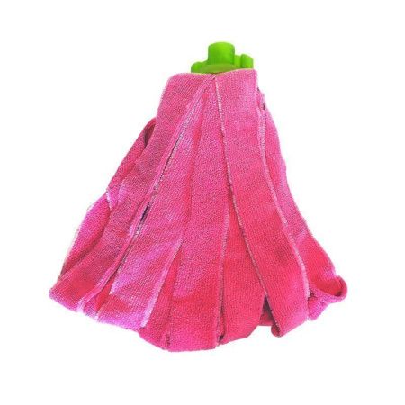 Насадка для швабры ленточная микрофибра 140г Юбка розовая M-140/C/IN (50)