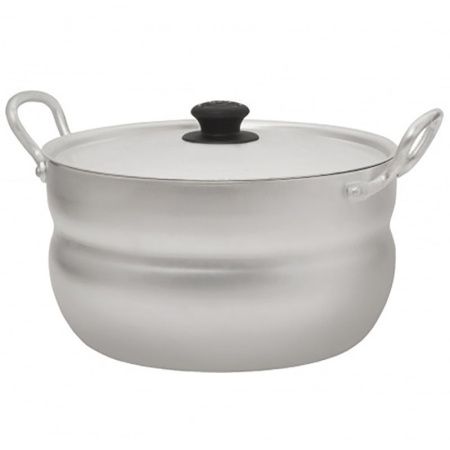 Кастрюля 4,5л алюминий КЛАССИКА УНИВЕРСАЛ мет.крышка (12)