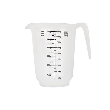 Мерный кувшин 1л пластик натуральный (24)