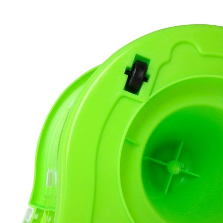 Комплект для влажной уборки пластик (ведро с мет.отжимом, швабра 110см, 2.насадки) B2metal (25)