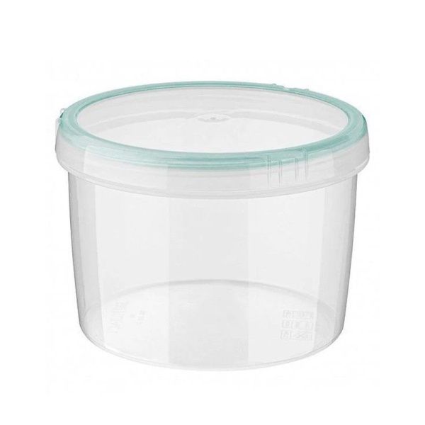 Банка для продуктов 500мл 11*8см пластик ВИНТАЖ с завинчивающейся крышкой (22)