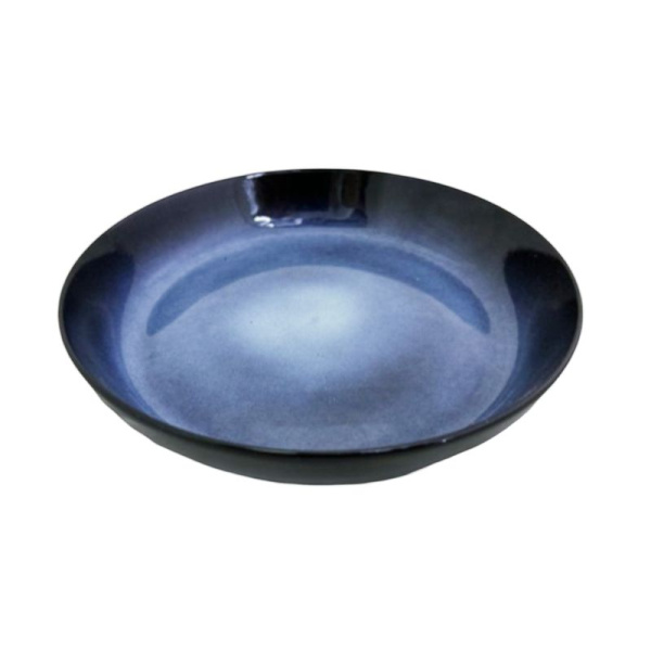 Тарелка глубокая 23,5*4,5см керамика Fore me синяя дымка (24) JC-17265