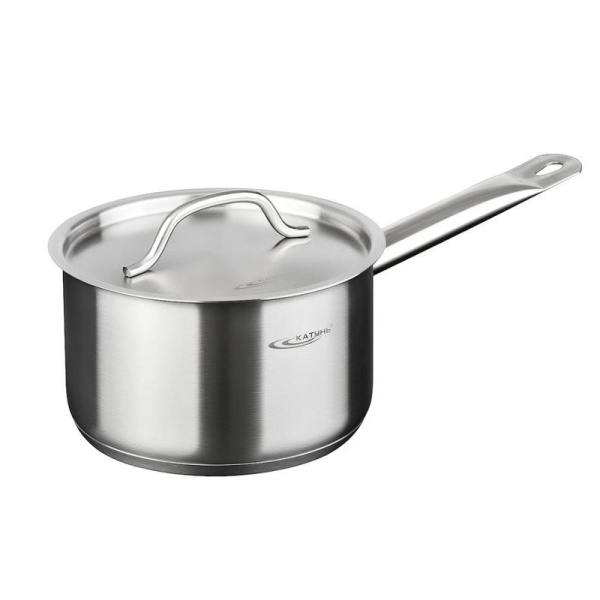 Ковш 1,8л нерж.сталь ОБЩЕПИТ мет.крышка D16см H10см мет.крышка с ручкой капс.дно ТРС КТ-ОБ-КК-16 (4)