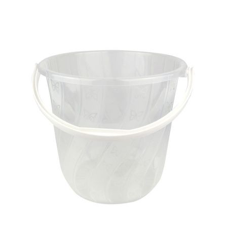 Ведро 10л пластик прозрачное Бр.1.33 (20)
