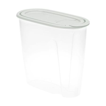 Емкость для сыпучих продуктов 1,5л 90*170*195мм пластик смоки (30)