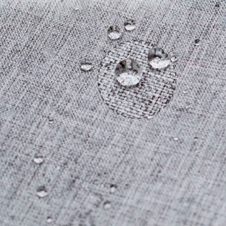 Штора для ванной 180*180см полиэстер серая (50)