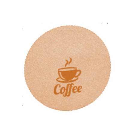 Салфетка сервировочная 32см ПВХ COFFEE бежевая JC-15509 (300)