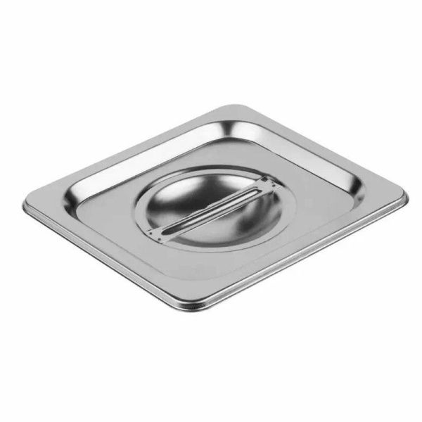 Крышка к гастроемкости 176*165мм нерж.сталь для КТ-Г1/6 (100)