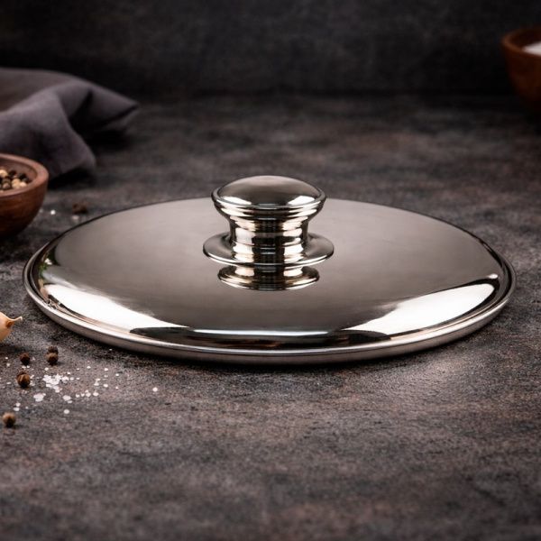 Набор кастрюль 4пр (11,2/13,6/16,2/19,3л) нерж.сталь с мет.крышками индукция JC-18165 (2)