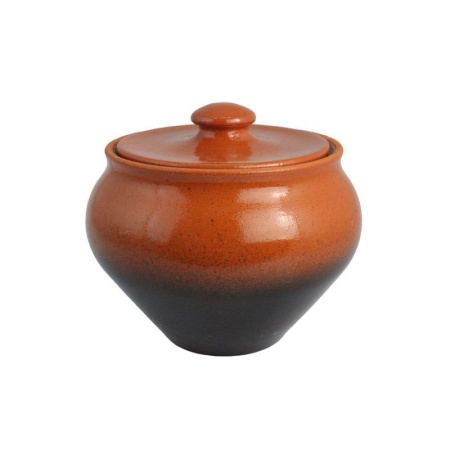 Горшочек для запекания 900мл керамика тонированный (10)