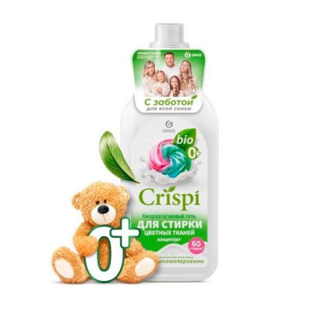 Гель-концентрат для стирки цветного белья 1,8л CRISPI (6)