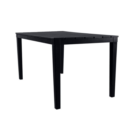 Стол прямоугольный 140*80см на 4-х опорах h70см пластик ПРОВАНС шоколадный (1)