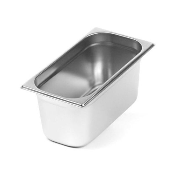 Гастроемкость 0,8мм нерж. сталь 1/3*6'' 327*176*150мм без крышки
