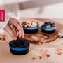 Менажница 3 секции 70/120/150мл керамика Breeze на дер.подставке 20см BRZ-05 (12)