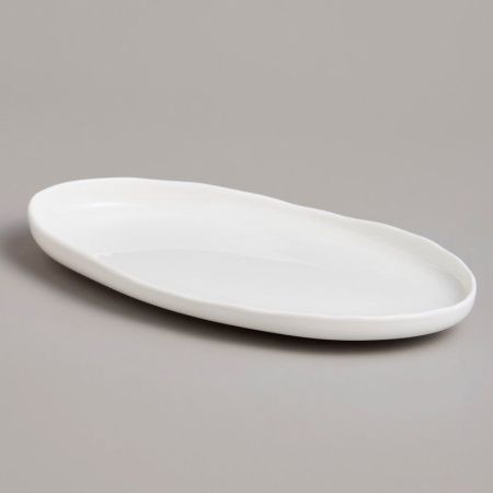 Блюдо набор 2пр 23,5*14*3см фарфор FASHION овальные (24)