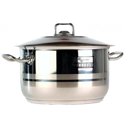 Кастрюля 6л 24*14см нерж.сталь Hascevher Gastro 3TTCLK0624010 (4)