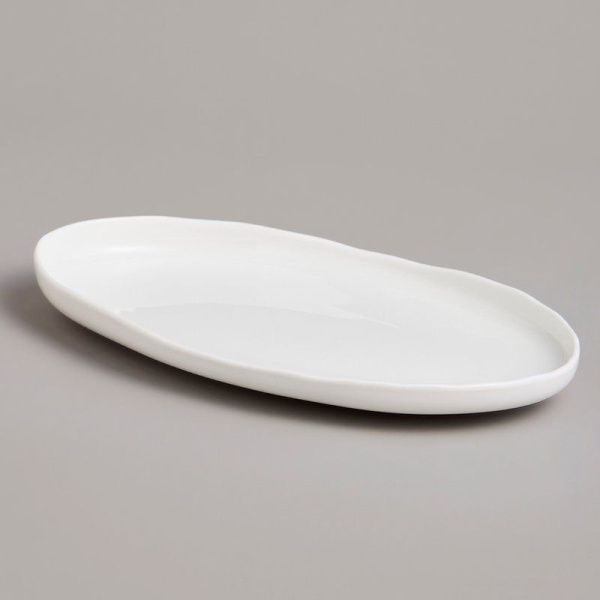 Блюдо набор 2пр 23,5*14*3см фарфор FASHION овальные (24)