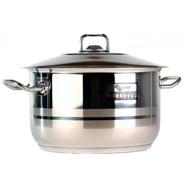 Кастрюля 6л 24*14см нерж.сталь Hascevher Gastro 3TTCLK0624010 (4)