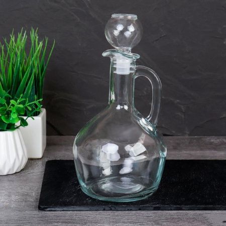 Графин-штоф 450мл стекло стекл.крышка Z-35 (48)