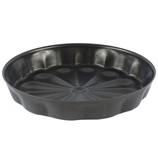 Форма для выпечки 26см алюминий АП КУМИР гофрированная рифл.дно (4)