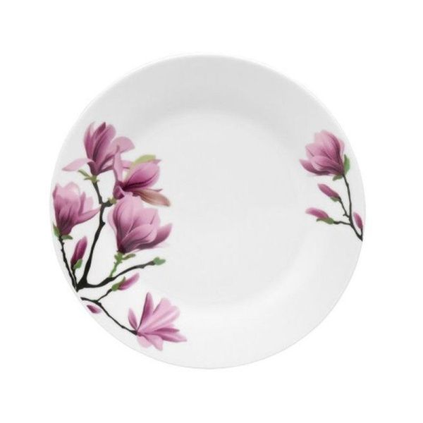 Тарелка мелкая 17,5см фарфор КРОКУС плоская круглая (12/96)