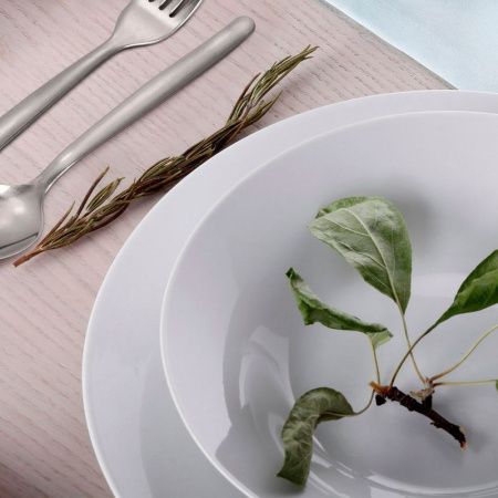 Тарелка мелкая 23см фарфор ТВИСТ [RSL-SP 9"]