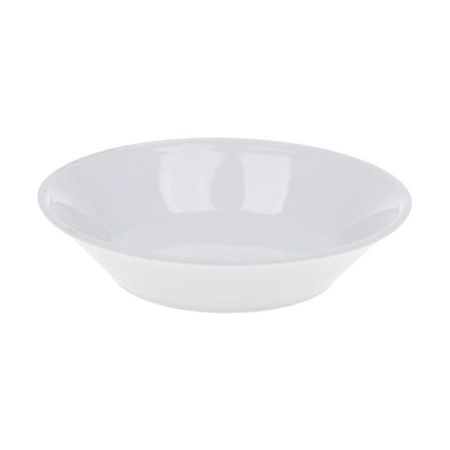 Блюдце 14см фарфор БЕЛЬЕ круглое 2с0450 (20)