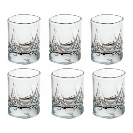 Стопки для ликера набор 6шт 60мл стекло ТРИУМФ (8)