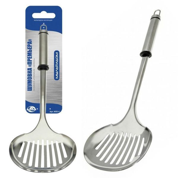 Шумовка 36*11,5см нерж.сталь M35-4 (24/144/12)